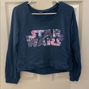 Star Wars crop sweatshirt